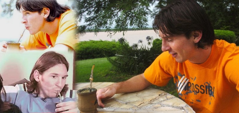 Messi and Yerba Mate